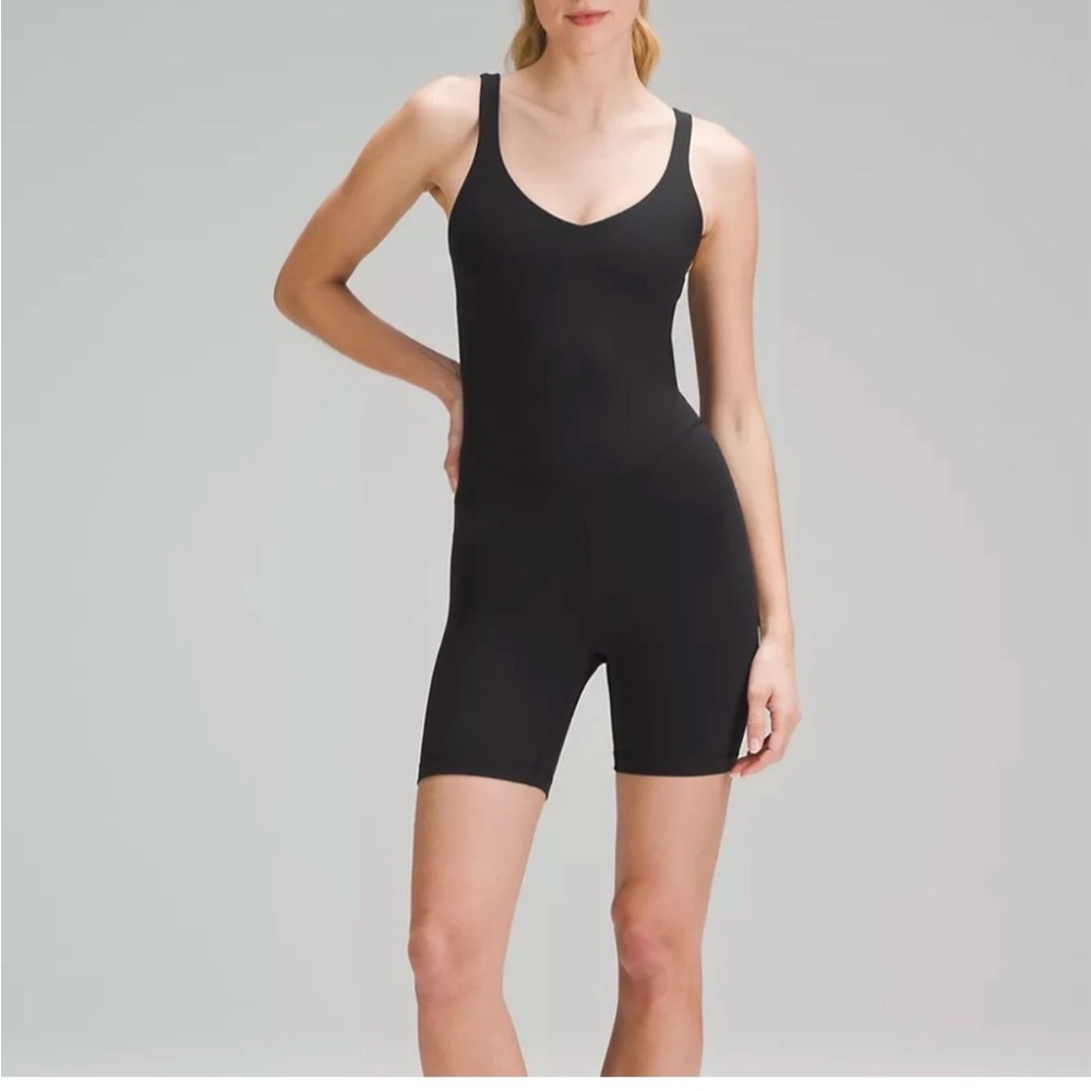 Lululemon Black Sleeveless Jumpsuit